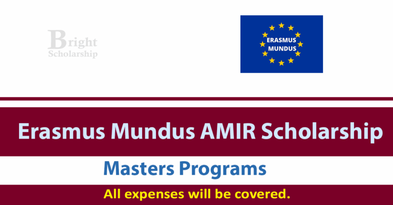 Erasmus Mundus AMIR Scholarship 2026 (Fully Funded)