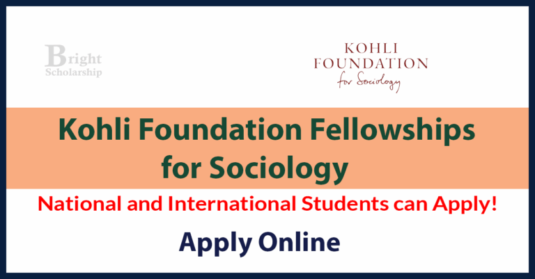 Kohli Foundation Postdoctoral Fellowship 2026 in Germany (Funded)