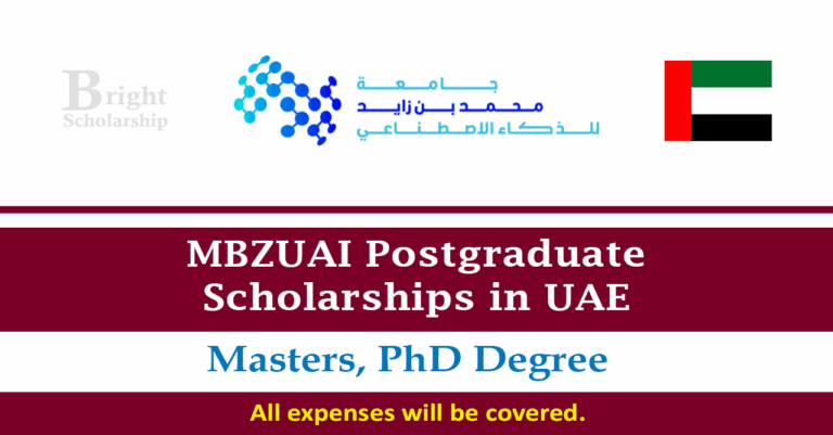 MBZUAI Postgraduate Scholarships 2026 in UAE (Fully Funded)