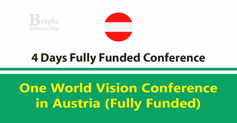 One World Vision Conference 2026 in Austria (Fully Funded)