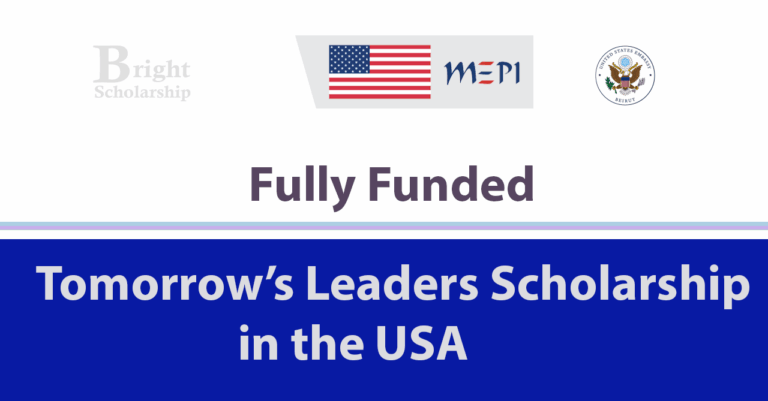 Tomorrows Leaders Scholarship 2026 in USA (Fully Funded)