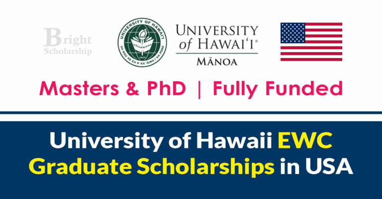 University of Hawaii Graduate Scholarships 2026 in United States (Fully Funded)