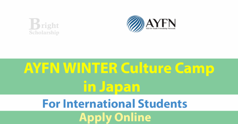 AYFN Winter Japan Culture Camp 2026 (Fully Funded)