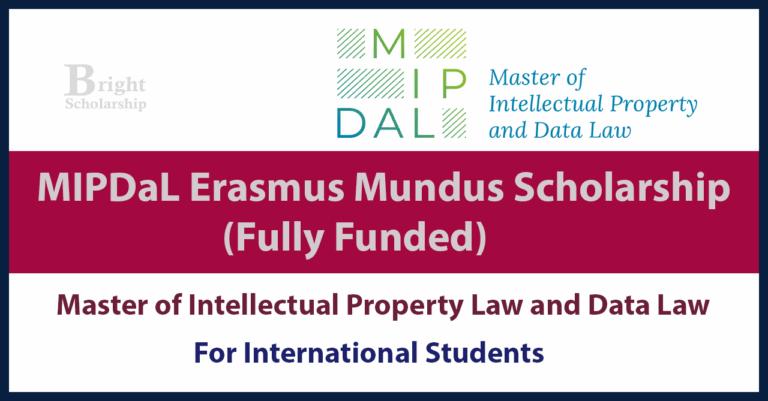 Erasmus Mundus MIPDaL Scholarship 2026 (Fully Funded)