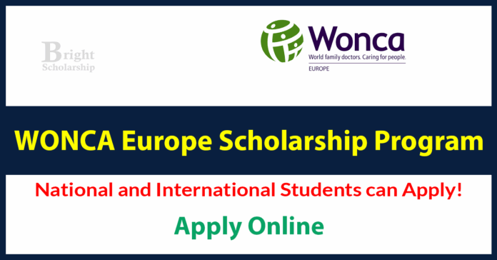 WONCA Europe Scholarship 2026 (Funded)