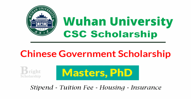 Wuhan University CSC Scholarships 2026 in China (Fully Funded)