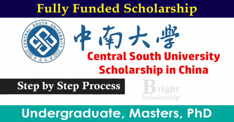 Central South University CSC Scholarship 2026 in China (Fully Funded)