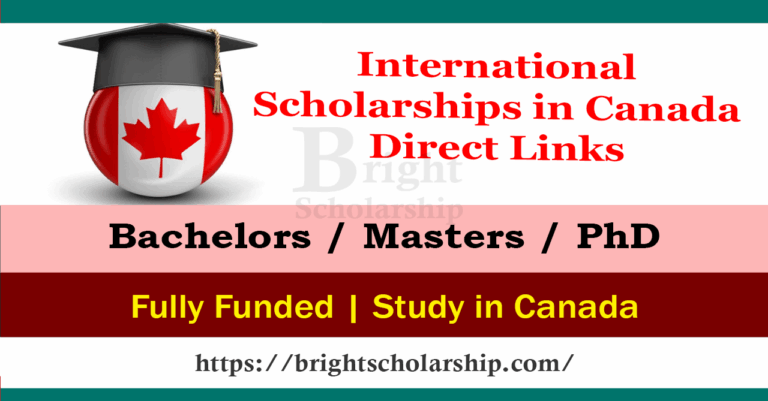 International Scholarships in Canada 2026 Direct Links