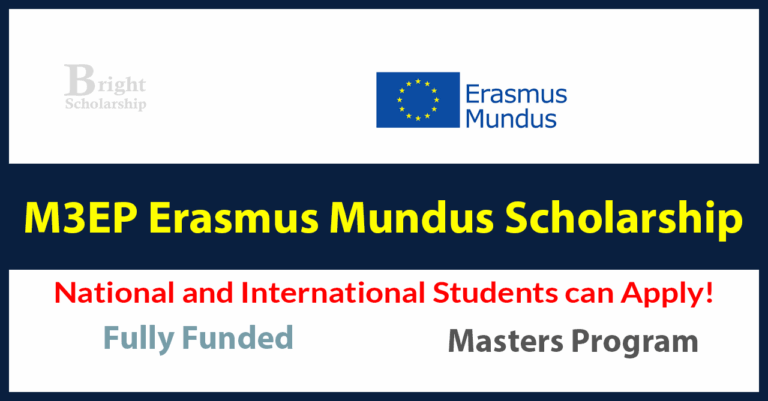 Erasmus Mundus M3EP Scholarship 2026 (Fully Funded)