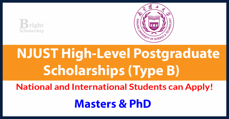 Nanjing University of Science and Technology CSC Scholarship 2026 in China (Fully Funded)