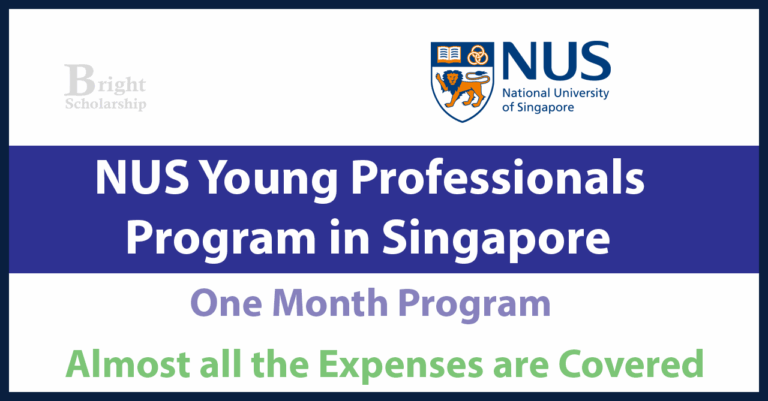 NUS Young Professionals Program 2026 in Singapore (Fully Funded)