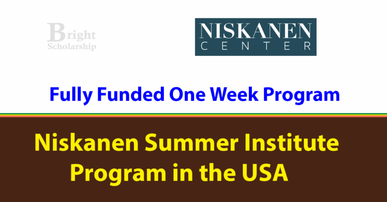 Niskanen Summer Institute 2026 in USA (Fully Funded)