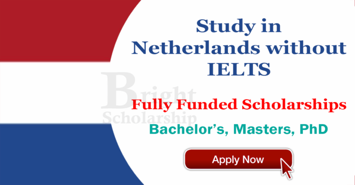 Study in Netherlands without IELTS 2026 – Fully Funded Scholarships ...