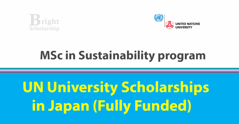 United Nations University Scholarships 2026 in Japan (Fully Funded)