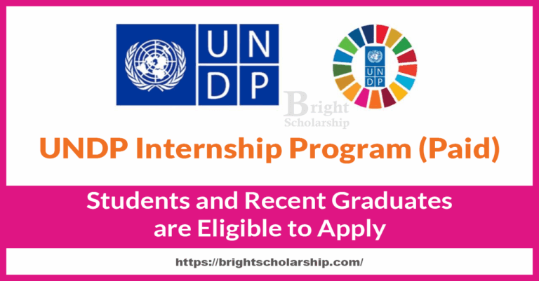 UNDP Internship Program 2026 (Paid)