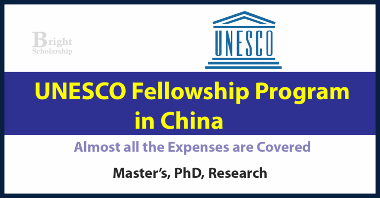 UNESCO China Fellowship 2026 (Fully Funded)