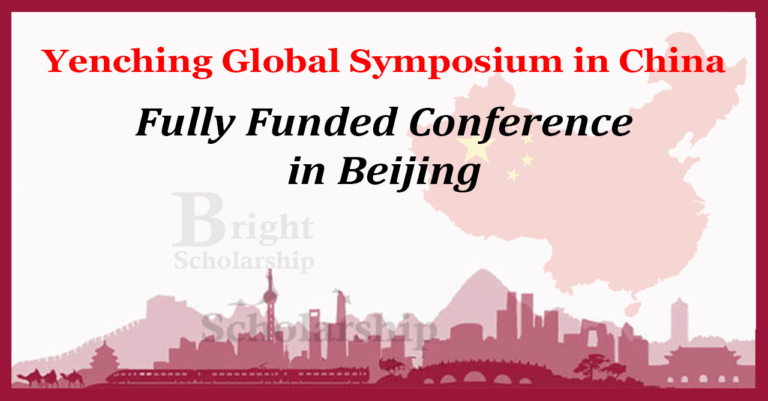 Yenching Global Symposium Conference 2026 in China (Fully Funded)