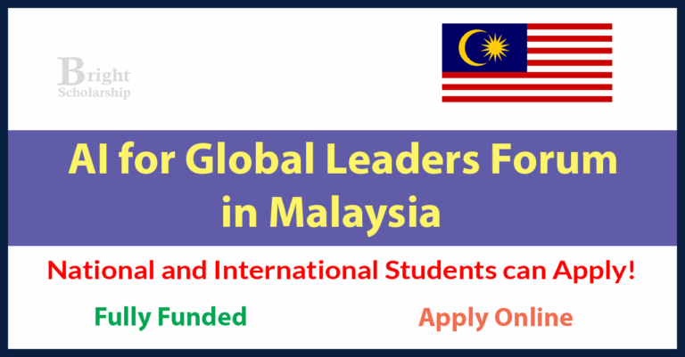 AI for Global Leaders Forum 2026 in Malaysia (Fully Funded)