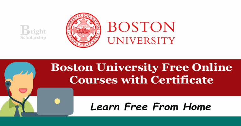 Boston University Free Online Courses 2026 with Certificate
