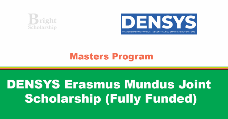 Erasmus Mundus DENSYS Scholarship 2026 (Fully Funded)