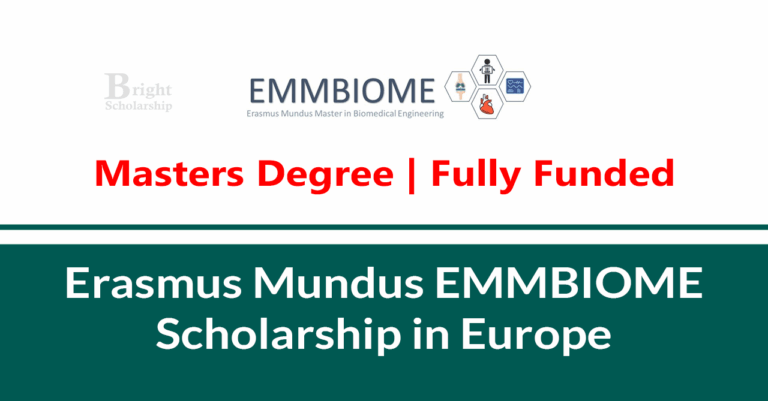 Erasmus Mundus EMMBIOME Scholarship 2026 in Europe (Fully Funded)