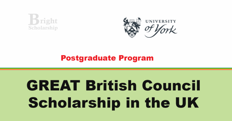 York University GREAT Scholarship 2026 in UK (Funded)