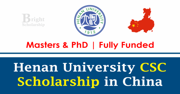 Henan University CSC Scholarship 2026 in China (Fully Funded)