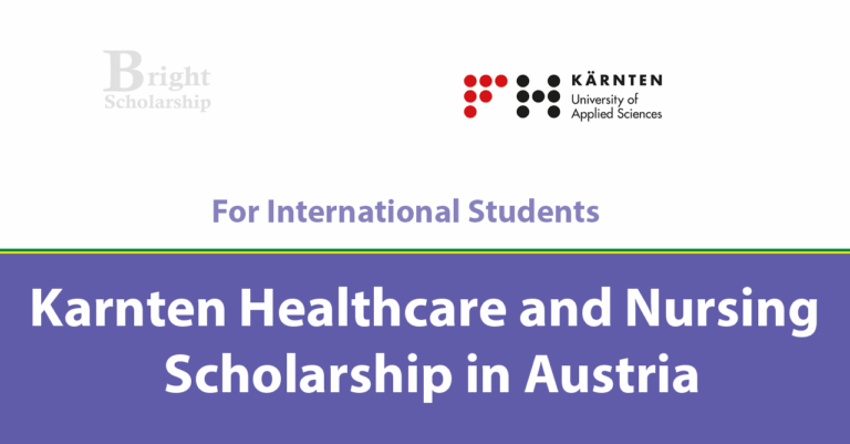 Karnten Healthcare and Nursing Scholarship 2026 in Austria (Funded)