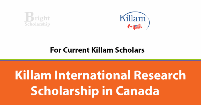 Killam International Research Scholarship 2026 in Canada (Funded)