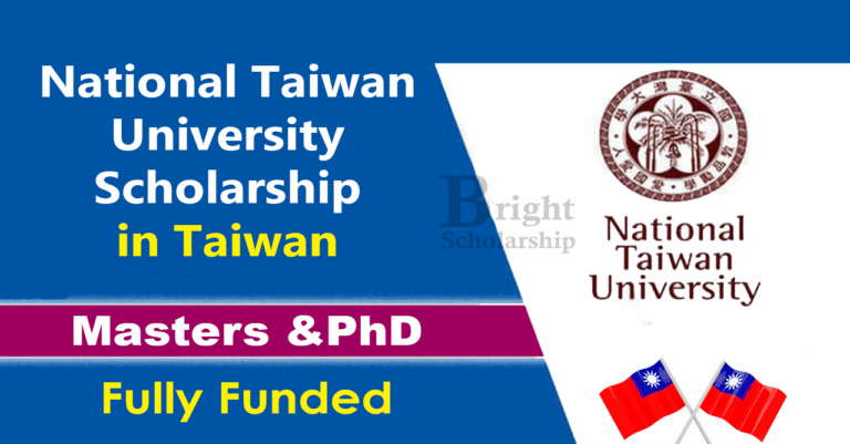National Taiwan University Scholarship 2026 in Taiwan (Fully Funded)