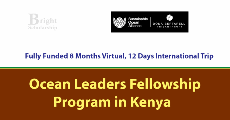 Ocean Leaders Fellowship 2026 in Kenya (Fully Funded)