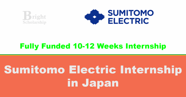 Sumitomo Electric Global Internship 2026 in Japan (Fully Funded)
