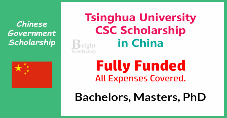 Tsinghua University CSC Scholarship 2026 in China (Fully Funded)