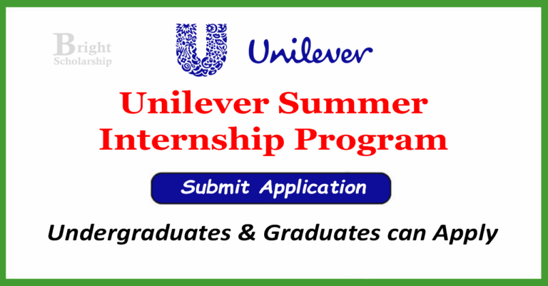 Unilever Summer Internship 2026 | Submit Applications