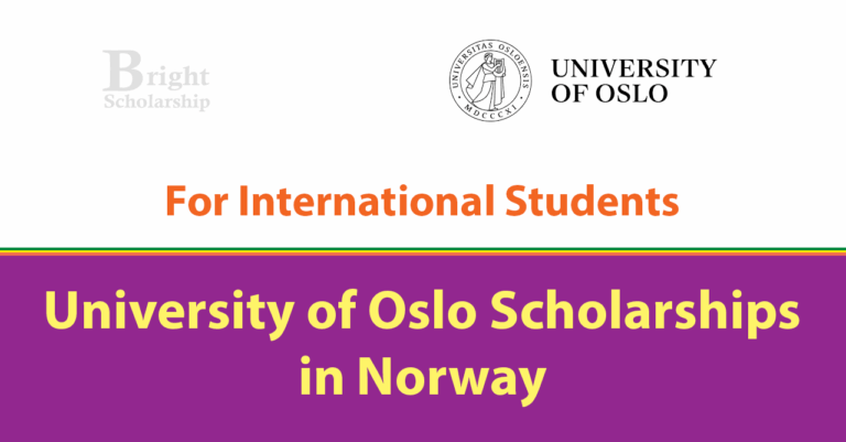 University of Oslo Scholarships 2026 in Norway (Funded)
