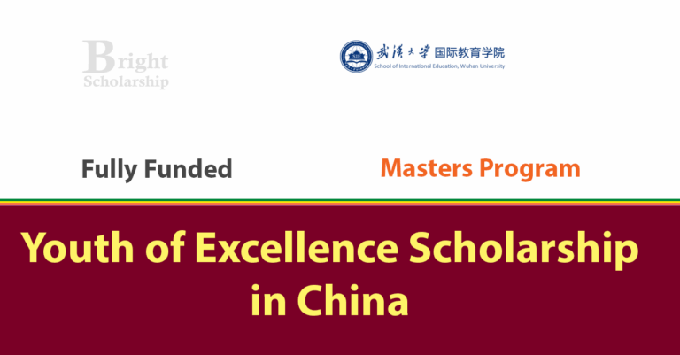 Wuhan University Youth of Excellence Scholarship 2026 in China (Fully Funded)