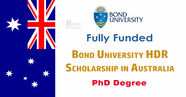 Bond University HDR Scholarship 2026 in Australia (Fully Funded)