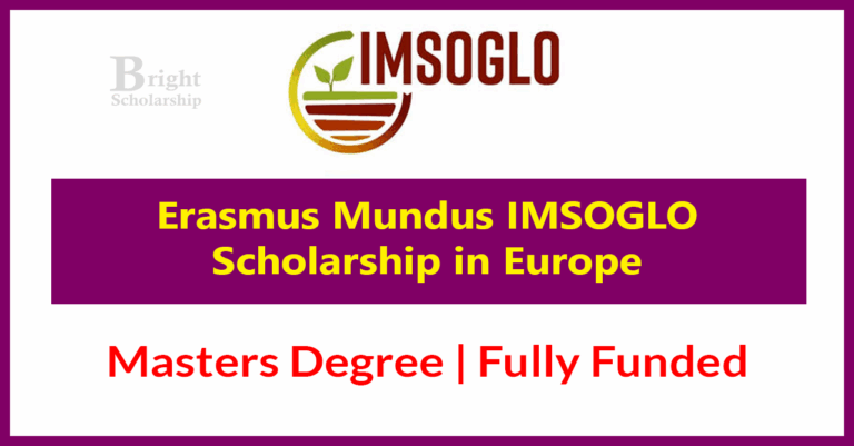 Erasmus Mundus IMSOGLO Scholarship 2026 in Europe (Fully Funded)