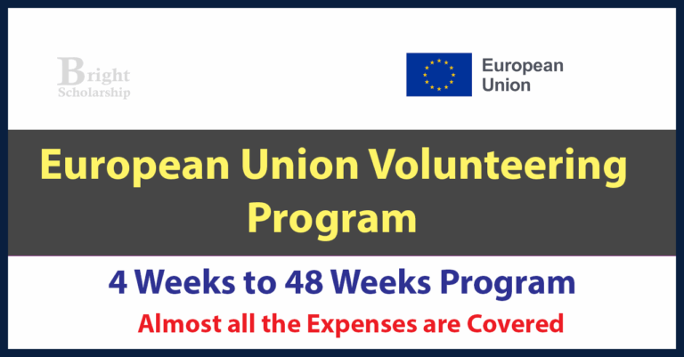 European Union Volunteering Program 2026 (Funded)