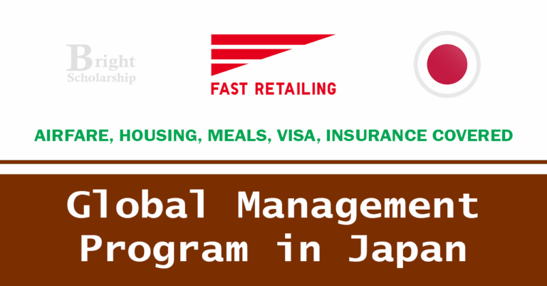 Global Management Program 2026 in Japan (Fully Funded)