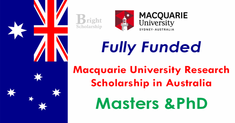 Macquarie University Research Scholarship 2026 in Australia (Fully Funded)