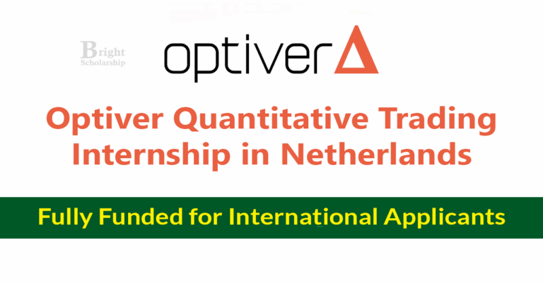 Optiver Quantitative Trading Internship 2026 in Netherlands (Fully Funded)
