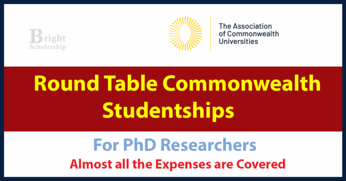 Round Table Commonwealth Studentship 2026 (Funded)