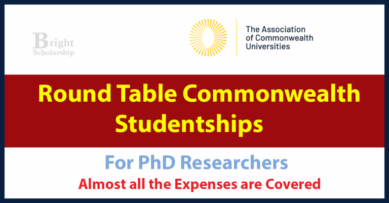 Round Table Commonwealth Studentship 2026 (Funded)