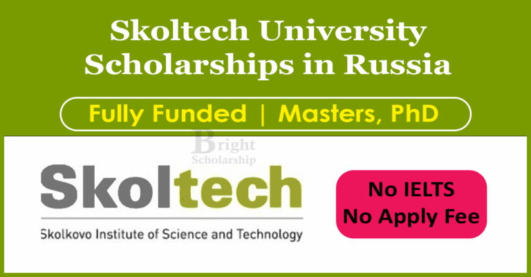 Skoltech Scholarships 2026 in Russia (Fully Funded)