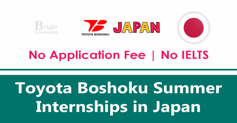 Toyota Boshoku Summer Internships 2026 in Japan (Funded)