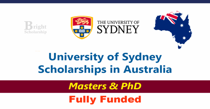 University of Sydney Scholarships 2026 in Australia (Fully Funded)