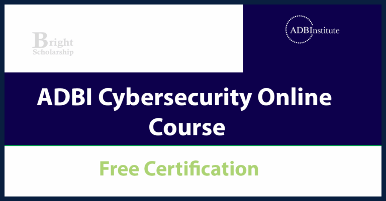 ADBI Cybersecurity Online Course with Free Certification