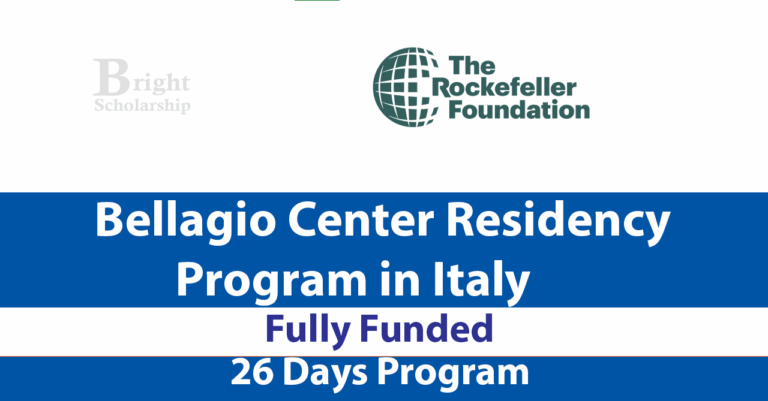 Bellagio Center Residency Program 2027 in Italy (Fully Funded)