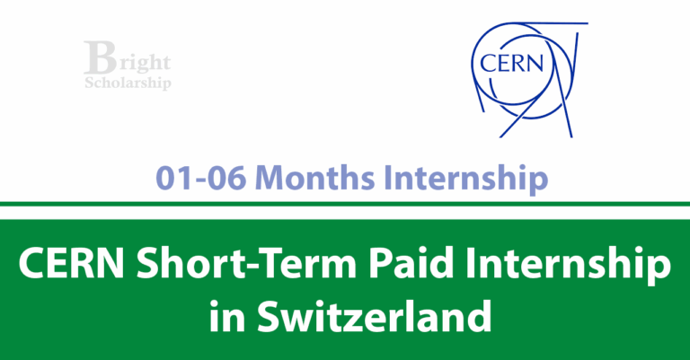 CERN Short Term Internship 2026 in Switzerland (Paid)
